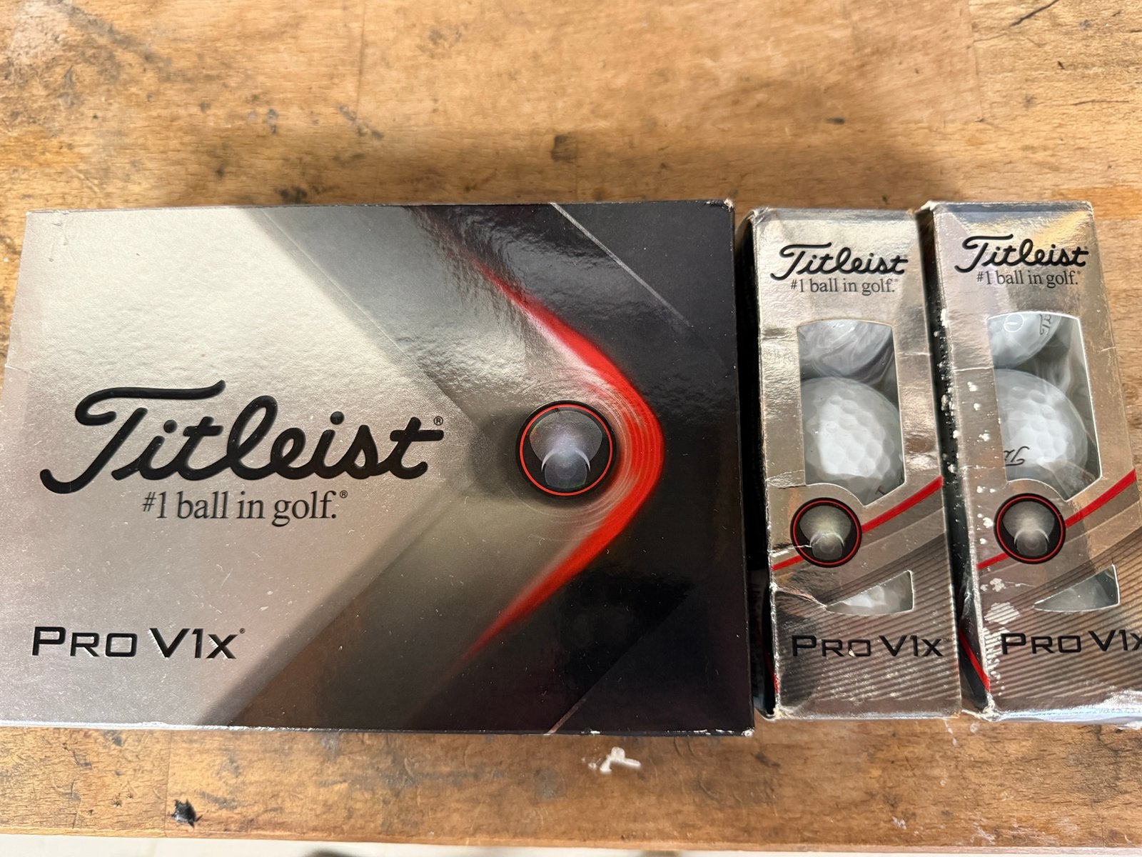 Titleist Pro V1 en Pro V1x Golfballen, Sport en Fitness, Overige merken, Bal(len), Ophalen of Verzenden, Zo goed als nieuw