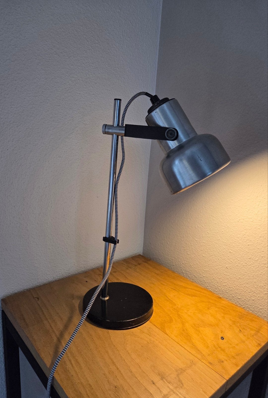 Vintage Bureaulamp door Hoogervorst voor Anvia, 1960s, 41 cm, Overige merken, Meerkleurig, Metaal