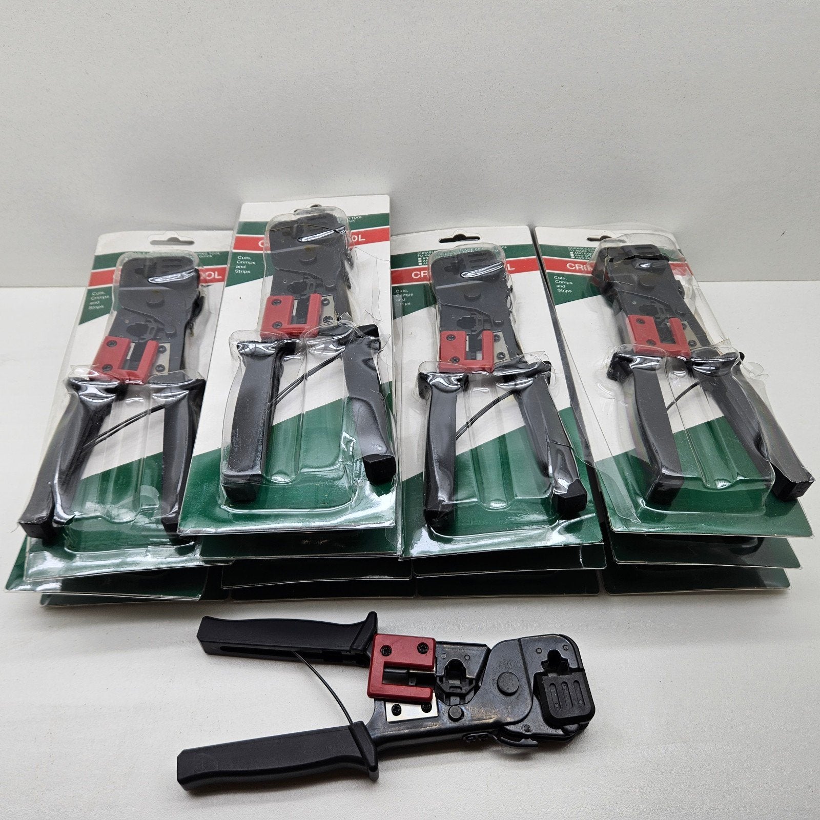 13x Nieuwe Multifunctionele Krimptang RJ45 / RJ11 / RJ12, Ophalen of Verzenden, Nieuw