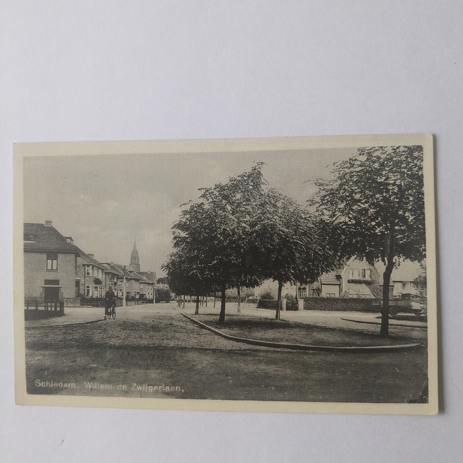 Ansichtkaart mobilisatie 1939 Schiedam naar Oirschot(nb), Ophalen of Verzenden, Landmacht, Nederland, Foto of Poster