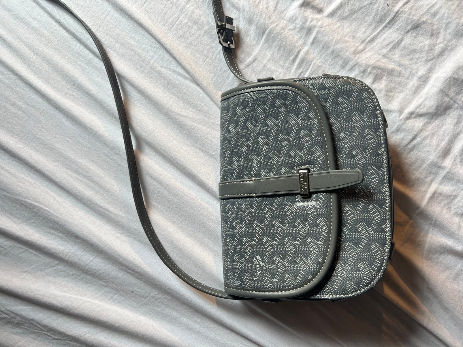 Goyard schoudertas, Ophalen of Verzenden, Zo goed als nieuw, Zwart