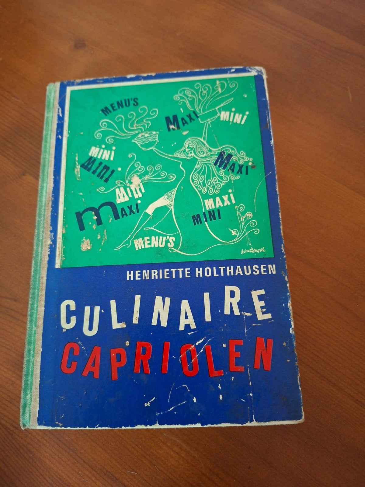 Culinaire Capriolen Vintage kookboek, Boeken, Ophalen
