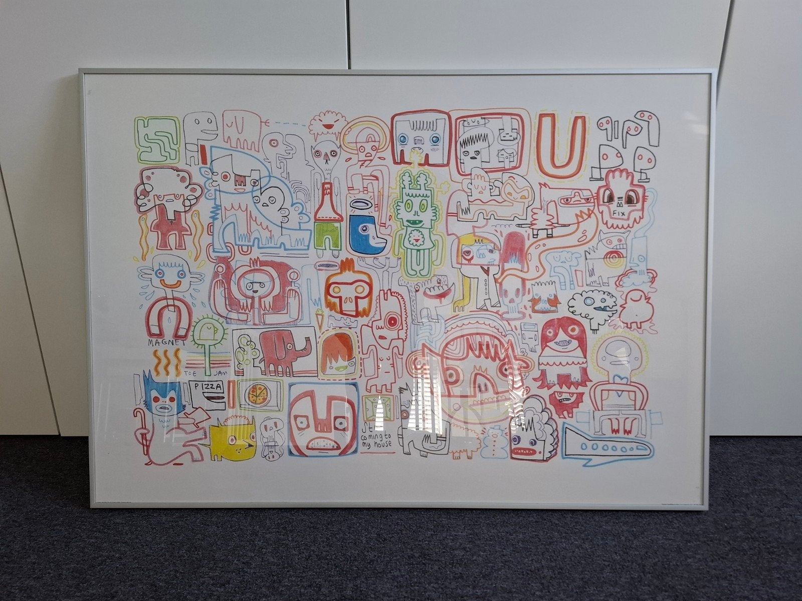 Grote wissellijst, Ophalen, Zo goed als nieuw, Schilderij