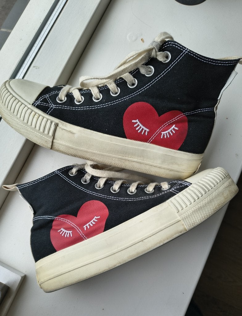 Sneakers van British Knights, Maat 39/40 Zie omschrijving, Kleding | Dames, British Knights, Zwart, Ophalen of Verzenden, Sneakers of Gympen