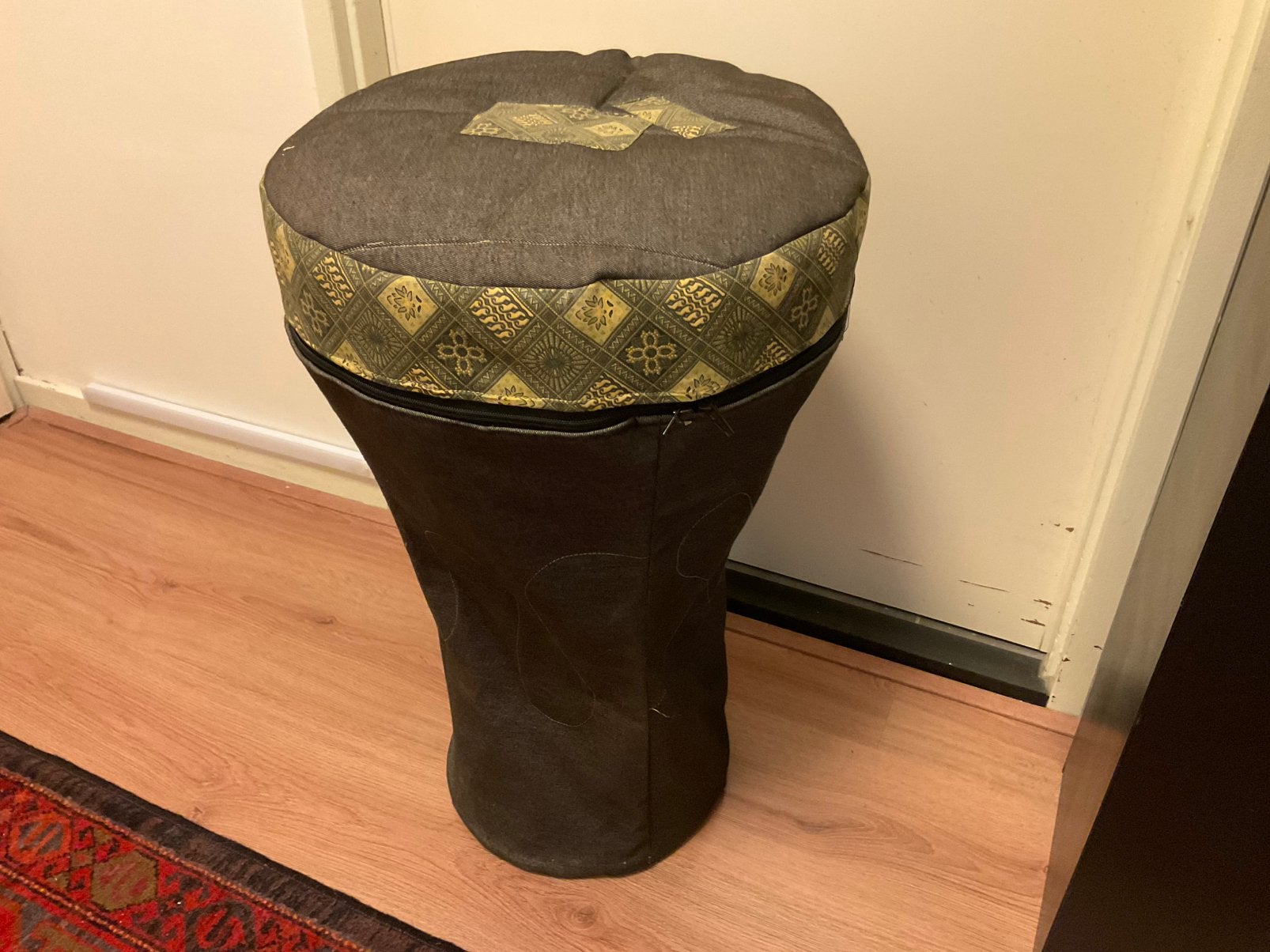Djembe met hoes, Ophalen of Verzenden, Zo goed als nieuw, Overige merken