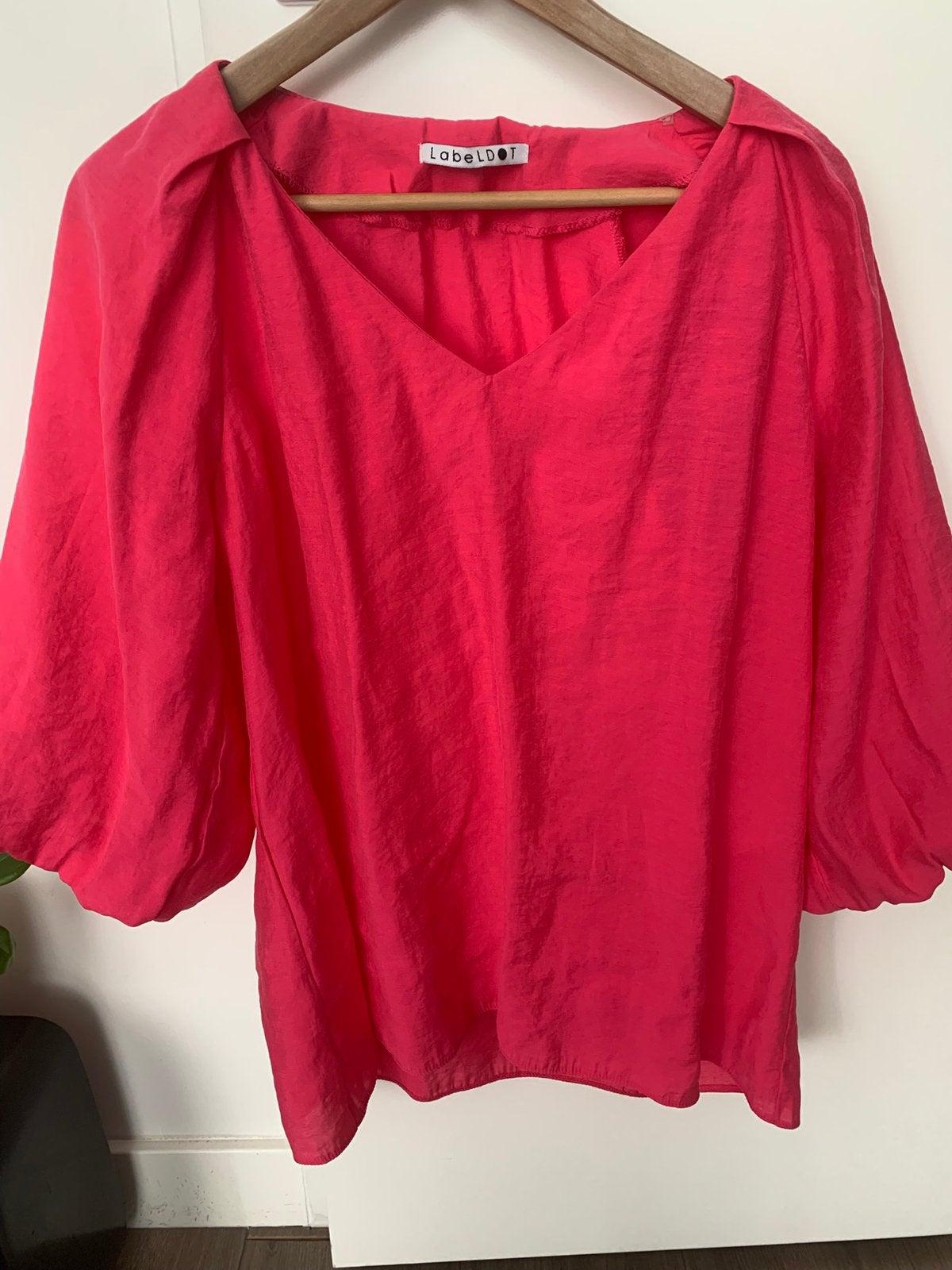Mooie roze blouse, Label DOT, maat 40, Kleding | Dames, Ophalen, Zo goed als nieuw, Maat 38/40 (M), Roze