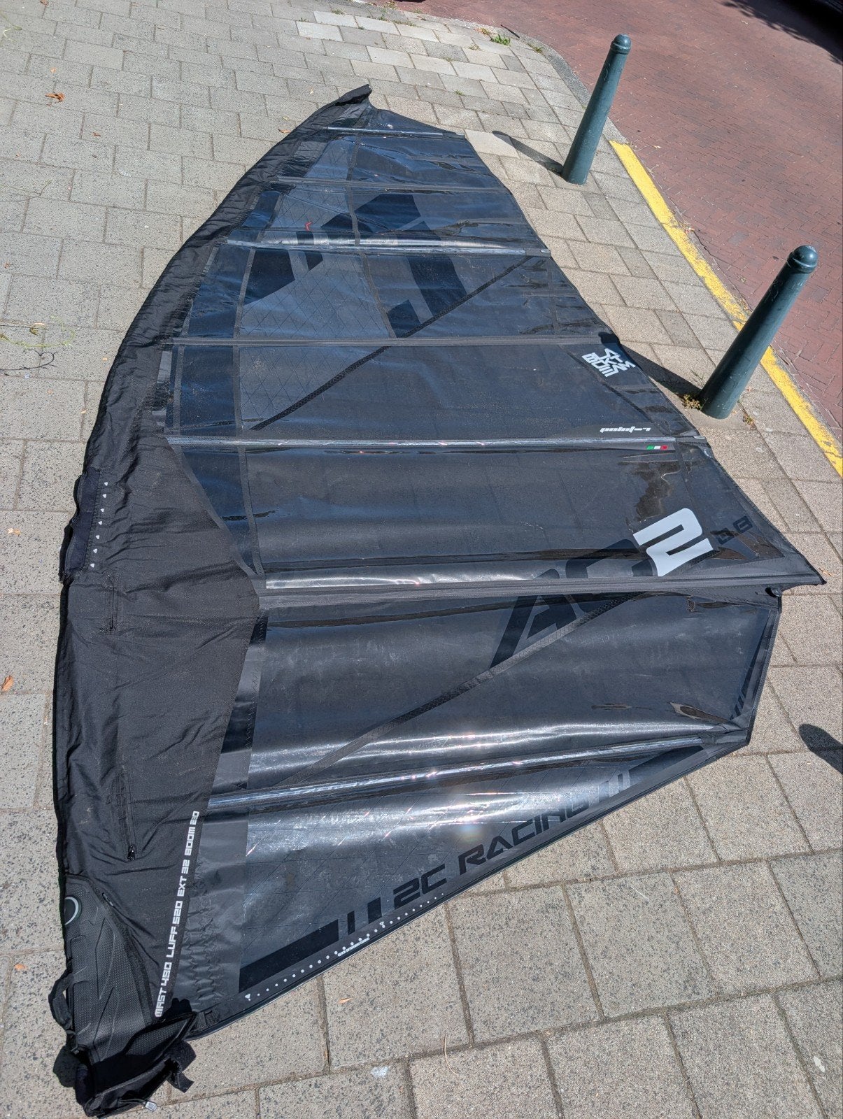 Point-7 AC2 8.8m2 2-CAM Race 025, Ophalen, Zo goed als nieuw, Zeil, 8 m² of meer