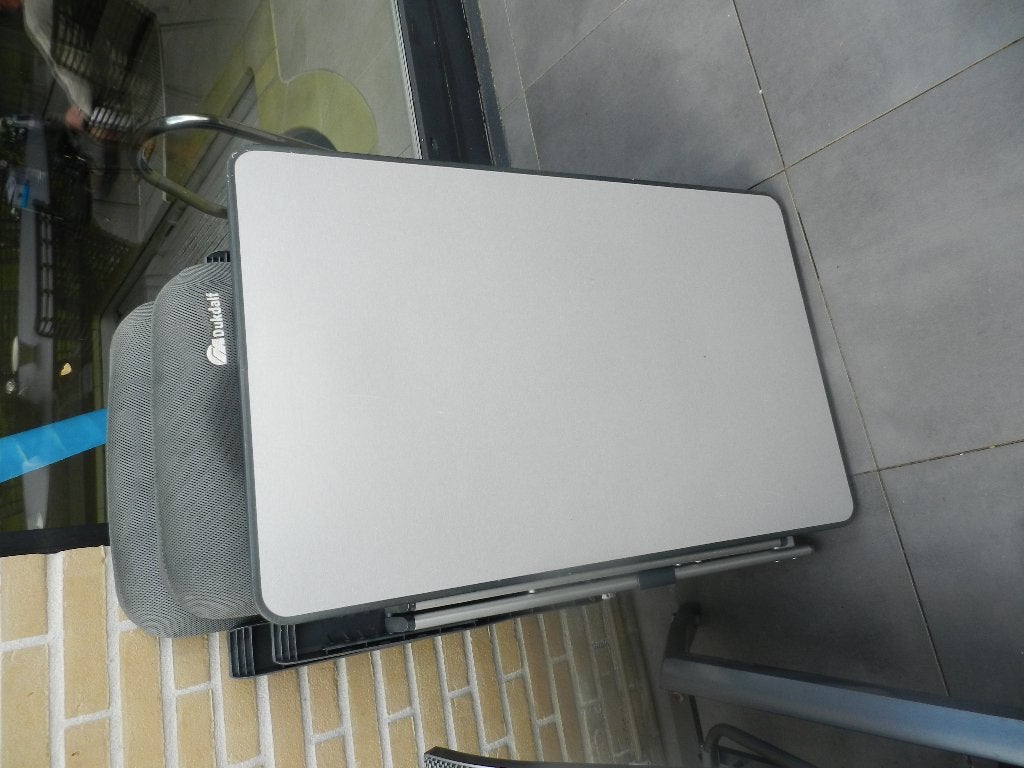 tafel en 2 stoelen camping, Ophalen, Gebruikt, Campingstoel