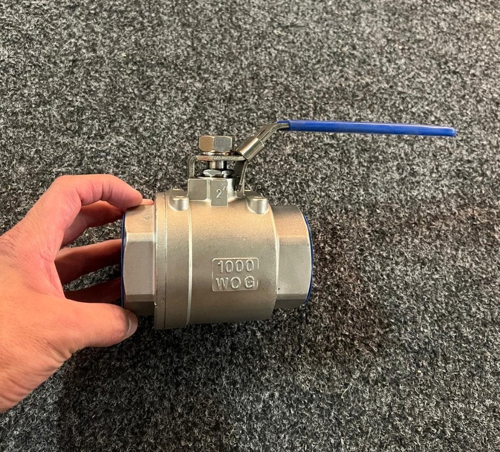 VETUS Roestvast stalen kogelkraan G2" voor slangØ 38mm NIEUW, Watersport en Boten, Accessoires en Onderhoud, Ophalen of Verzenden