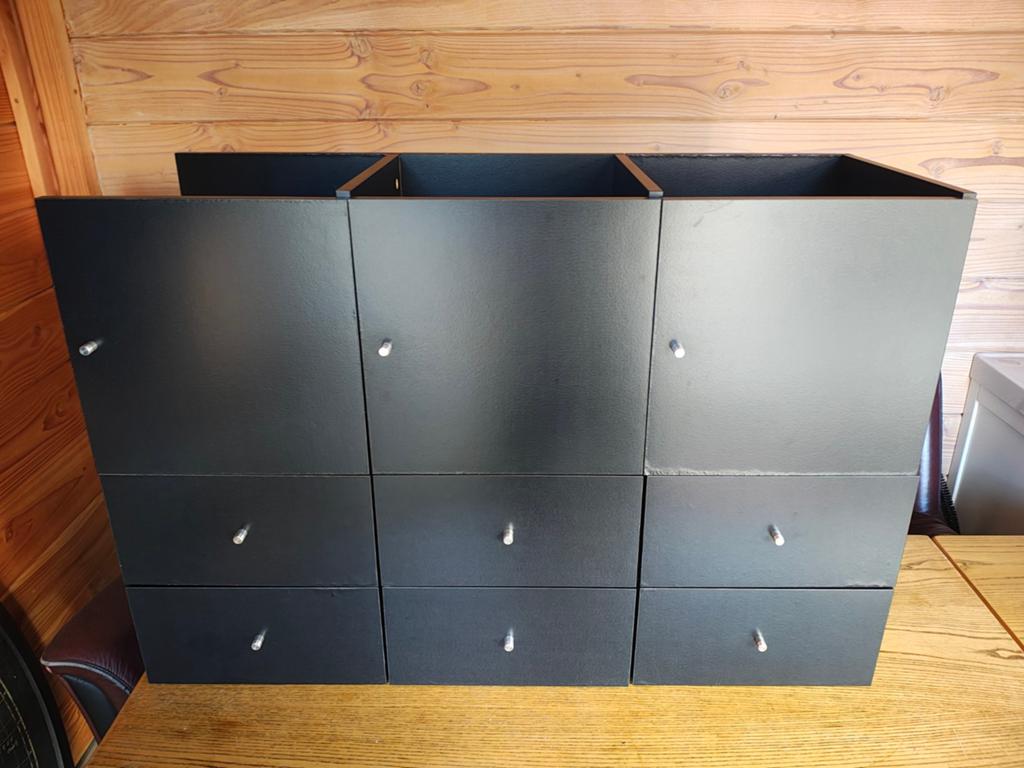Ikea Kallax / expedit deurtjes en lades, Gebruikt, Ophalen of Verzenden, Minder dan 150 cm, Minder dan 100 cm