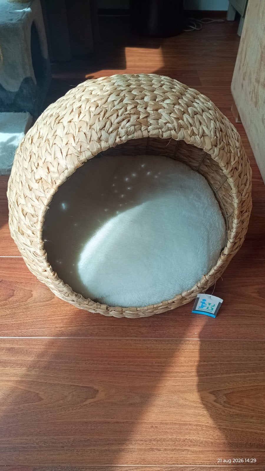 kattenmand, Dieren en Toebehoren, Kattenmanden, Ophalen, Zo goed als nieuw, Riet
