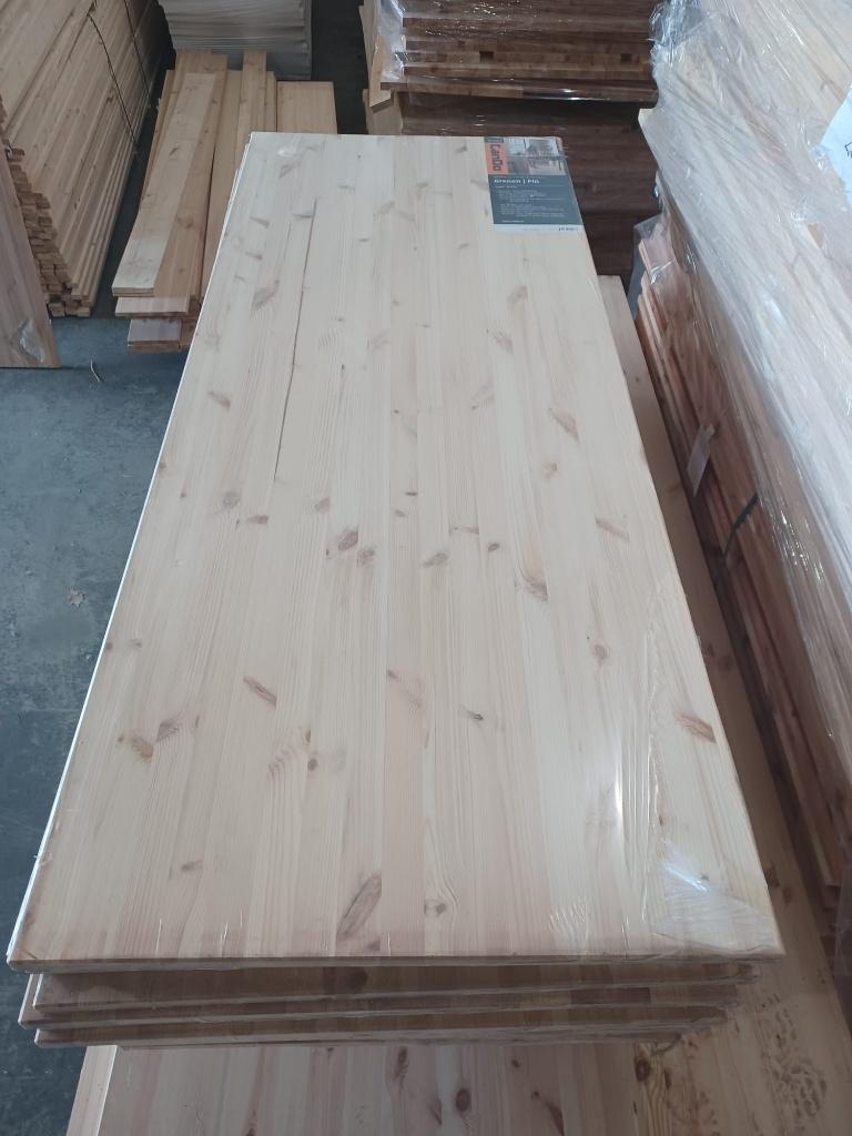 Tafelblad tafelbladen grenen 180/200 x 80 cm *nieuw*, Ophalen, Nieuw, 50 tot 100 cm, Grenenhout
