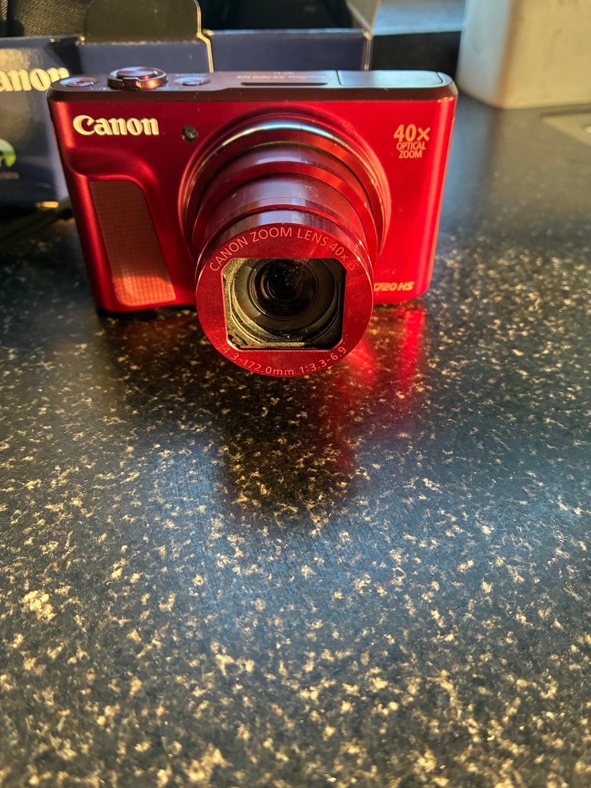 Canon PowerShot SX720 HS Compactcamera Rood, Ophalen, Canon, Zo goed als nieuw, Compactcamera