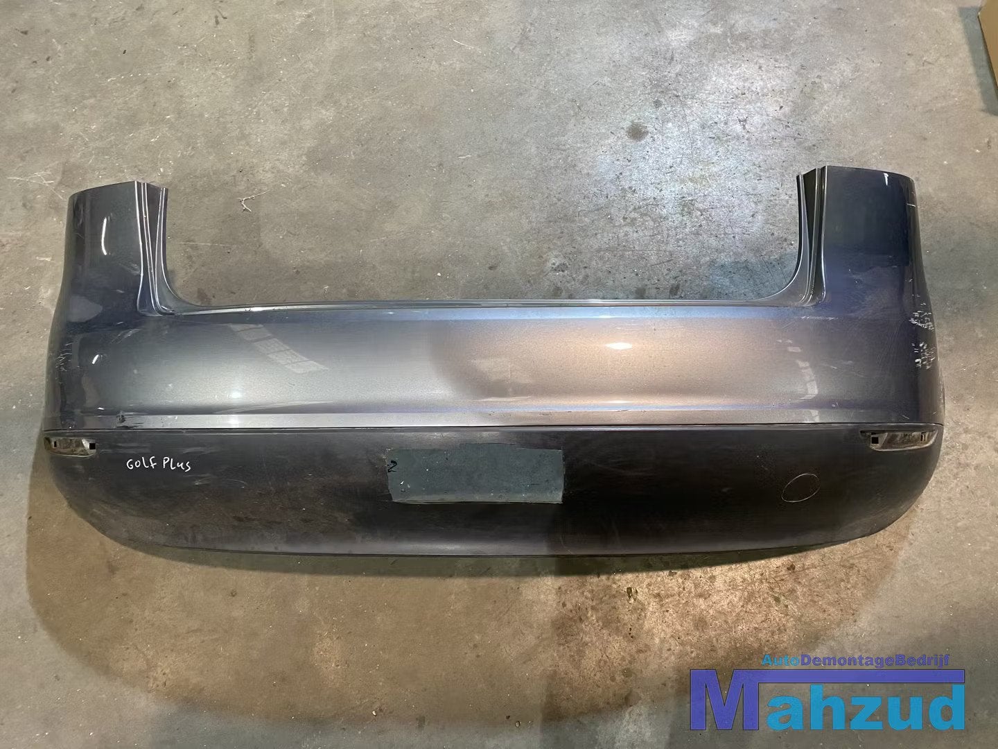 Volkswagen Golf plus grijs achterbumper LA7T, Gebruikt, Volkswagen, Volkswagen AG, Achter