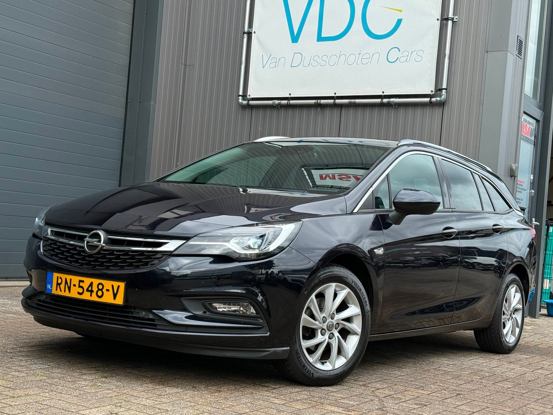 Opel Astra Sports Tourer 1.0 Innovation | Navigatie | Trekha, Voorwielaandrijving, Stof, Gebruikt, Blauw