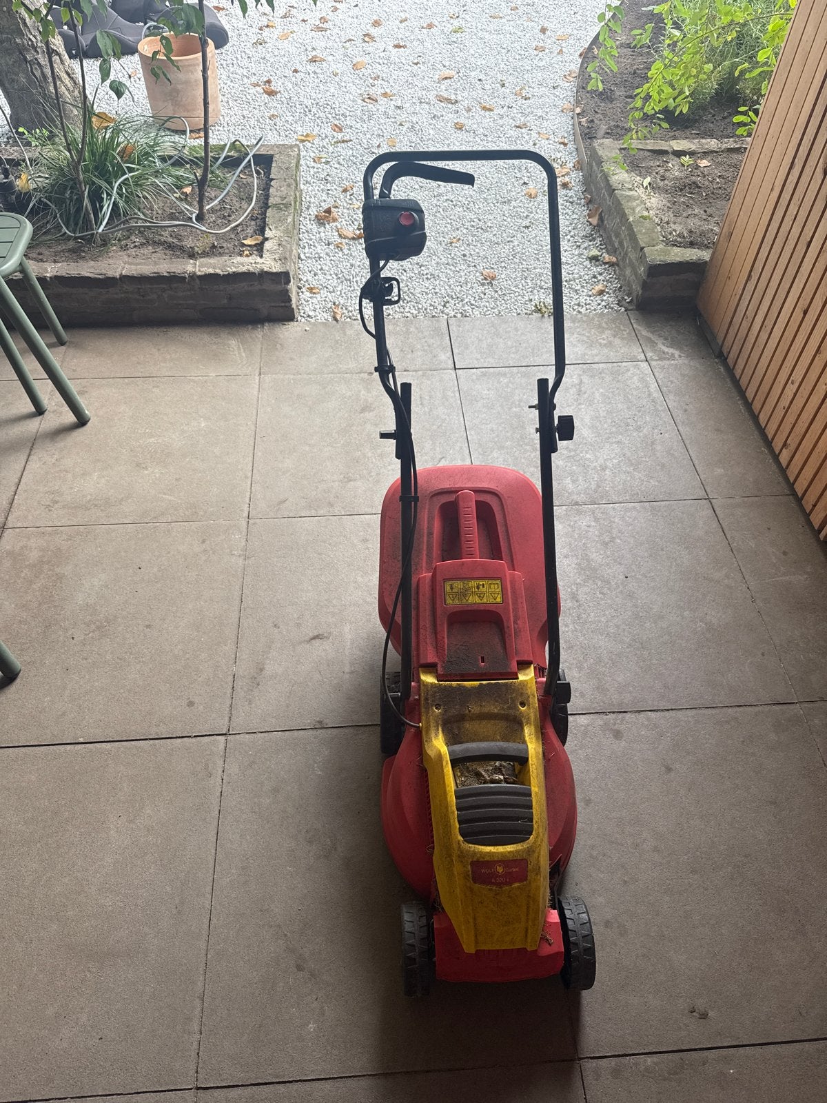Elektrische grasmaaier - Wolf Garten, Cirkelmaaier, Gebruikt, Elektrische grasmaaier, Ophalen of Verzenden