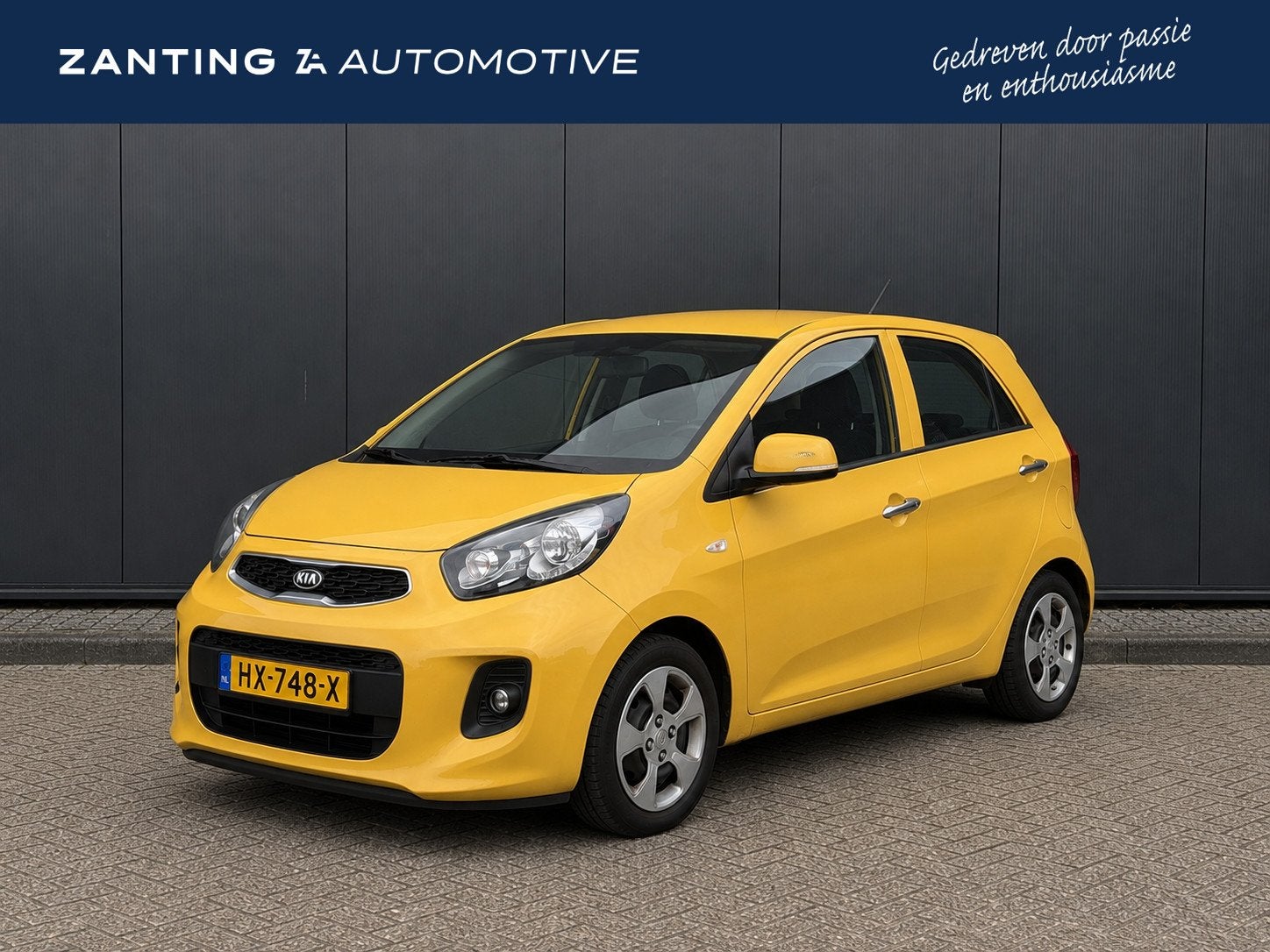 Kia Picanto 1.0 CVVT DynamicLine | Cruise Control | 100% Ond, Auto's, Voorwielaandrijving, Euro 5, Gebruikt, Handgeschakeld