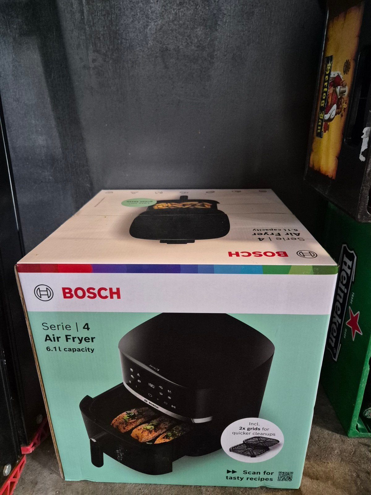Bosch Serie 4 nieuw in doos, 4 liter of meer, Ophalen of Verzenden, Nieuw