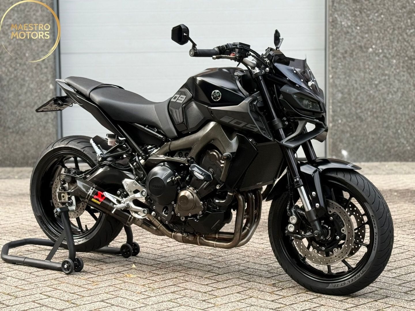 Yamaha MT09 Techblack ABS Akrapovic Racing Line Carbon MT 09, Motorrijbewijs A, Bedrijf, Meer dan 35 kW, YAMAHA