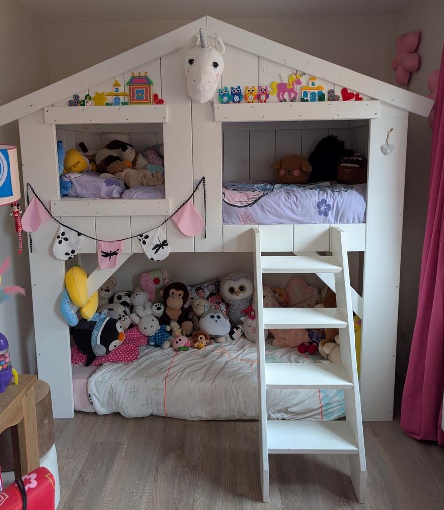 Boomhut Saartje Prum, Kinderen en Baby's, Kinderkamer | Stapelbedden en Hoogslapers, Ophalen