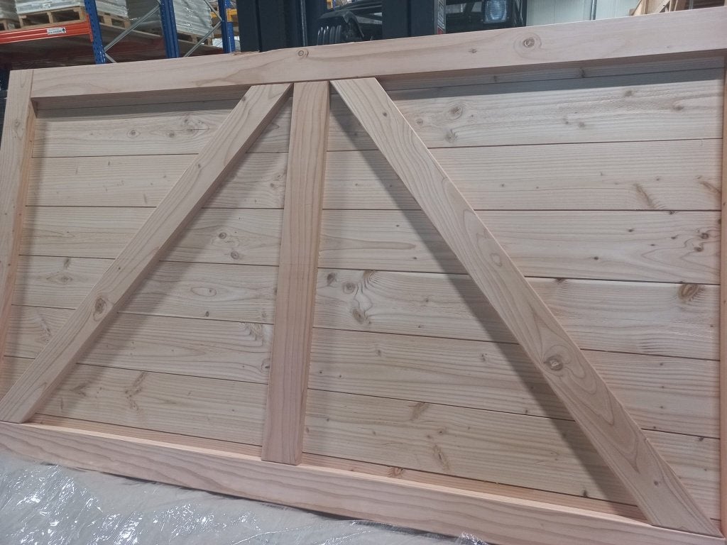 DOUGLAS Opgeklampte deur XL enkel 1200x2129  onbeh, excl H&S, Ophalen, Nieuw
