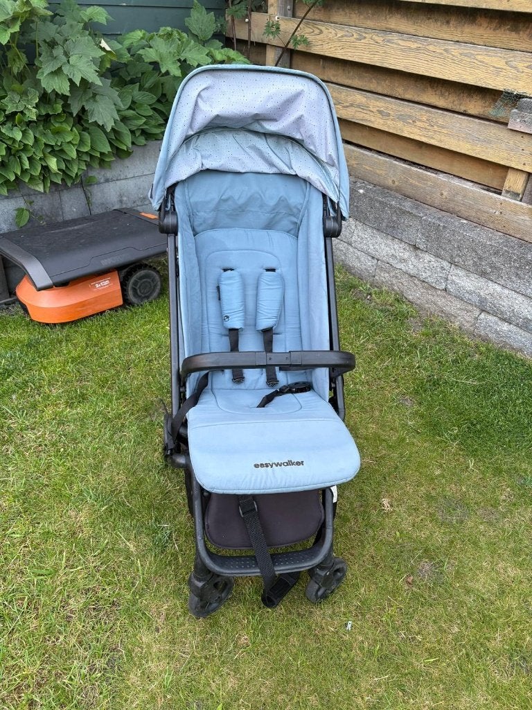 Buggy Easywalker miley  blauw, Kinderen en Baby's, Buggy's, Ophalen, Gebruikt, Overige merken, Verstelbare rugleuning