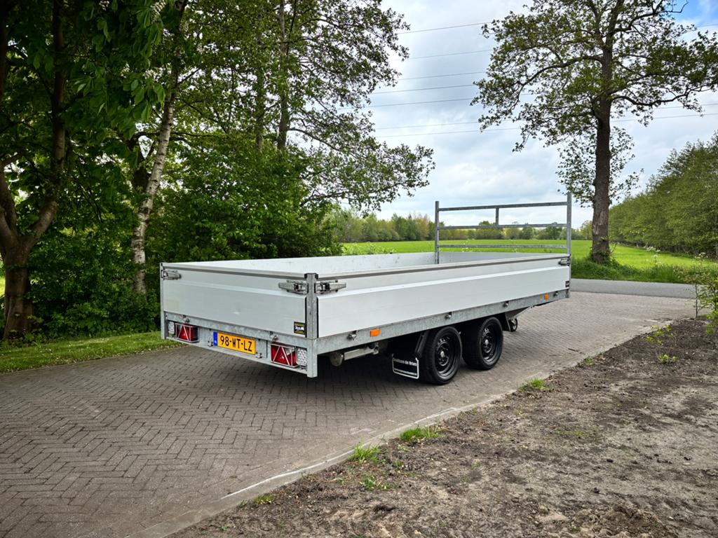 Hapert plateauwagen 3500 kg!, Ophalen, Zo goed als nieuw