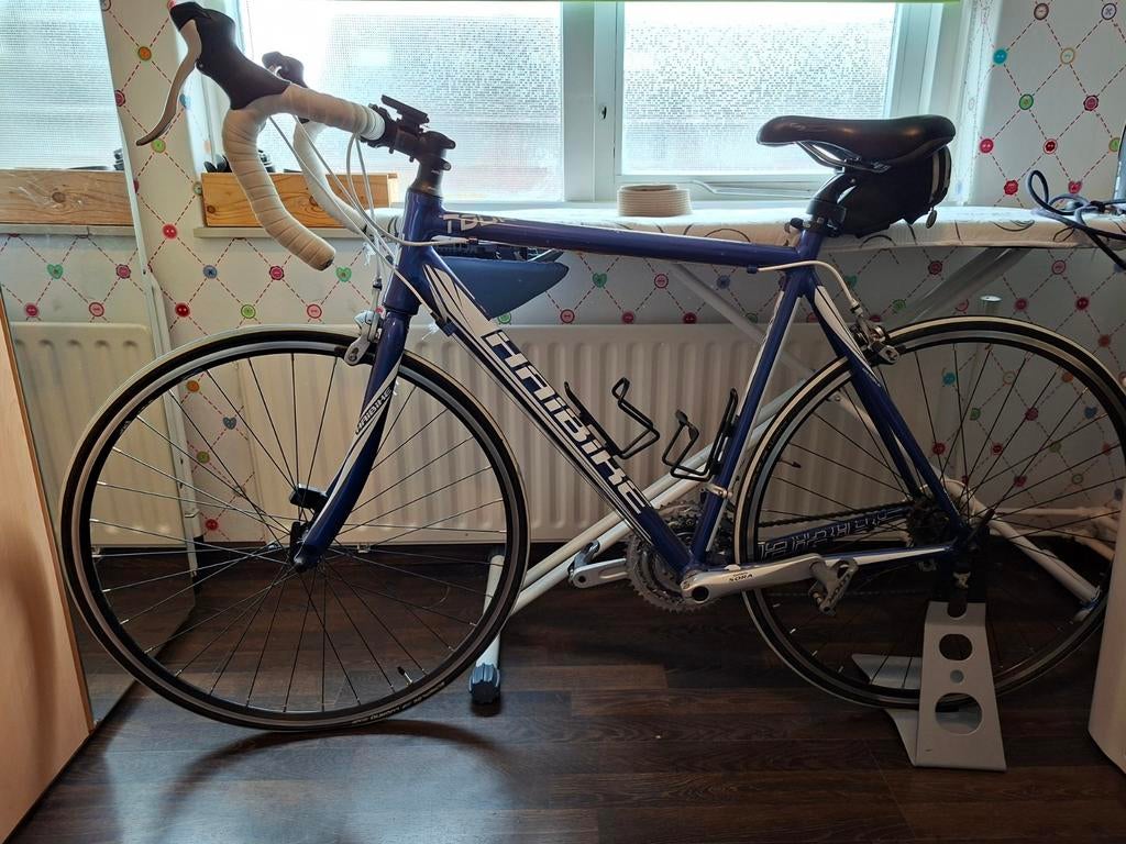 Haibike racefiets weinig gebruikt, Fietsen en Brommers, Fietsen | Racefietsen, Velgrem, Aluminium, Zo goed als nieuw, Meer dan 20 versnellingen