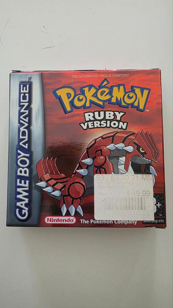 Pokémon Ruby Version - Game Boy Advance (GBA), Spelcomputers en Games, Games | Nintendo Game Boy, Gebruikt, 1 speler, Ophalen of Verzenden