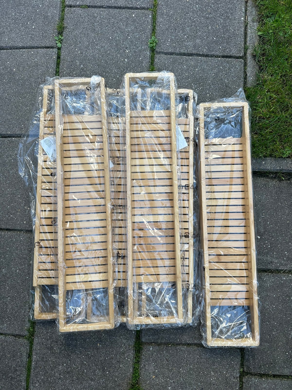 6x IKEA Badkuiprekken van Hout - Splinternieuw, Ophalen, Nieuw