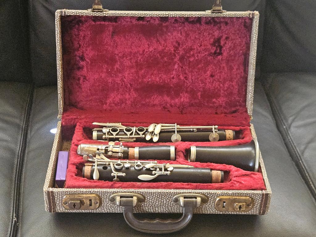 klarinet Selmer, Muziek en Instrumenten, Blaasinstrumenten | Klarinetten, Gebruikt, Met koffer, Hout, Ophalen