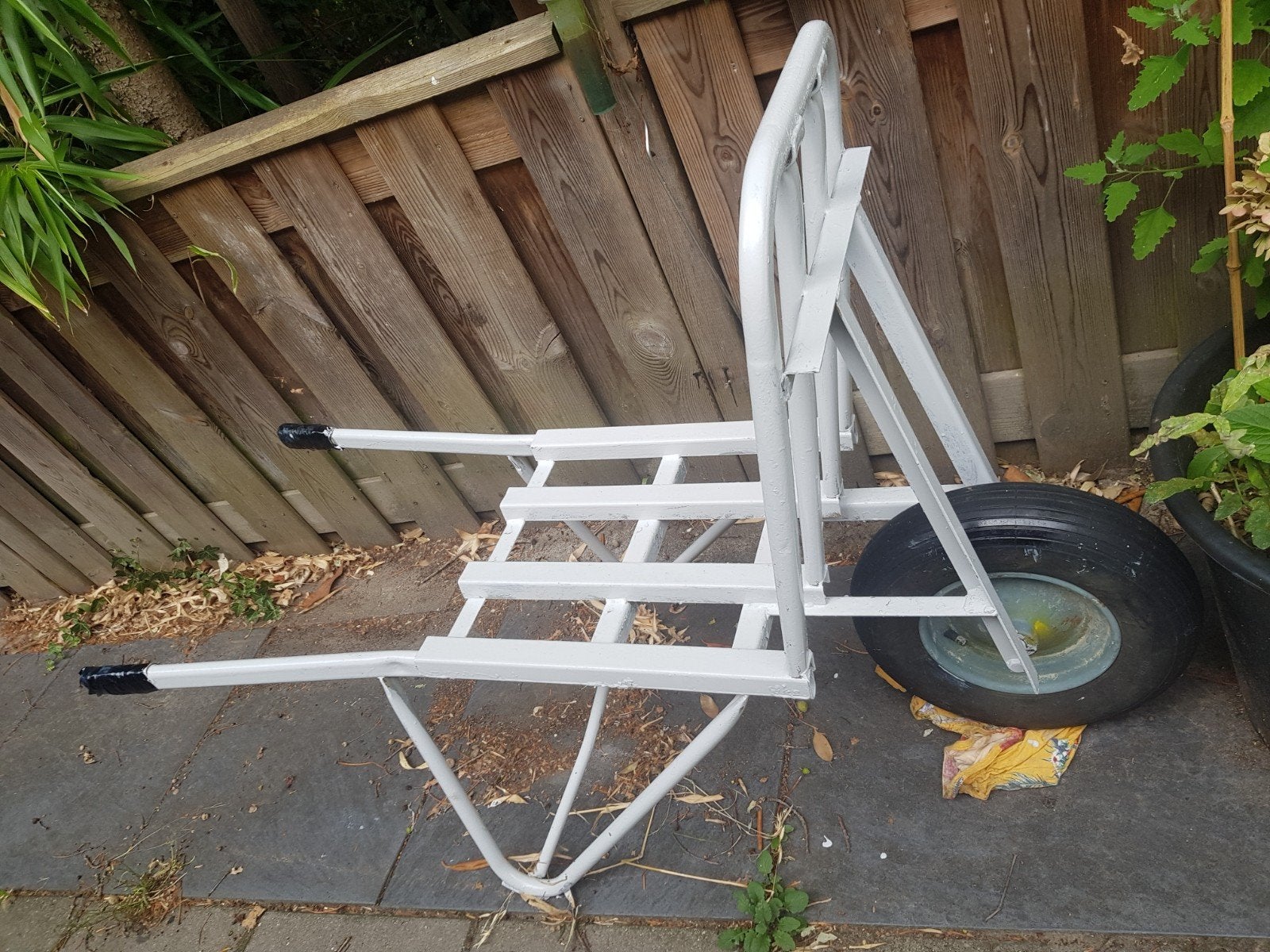 Steenkruiwagen / Bakkruiwagen -gereedschapskruiwagen  Handig, Ophalen of Verzenden, Gebruikt