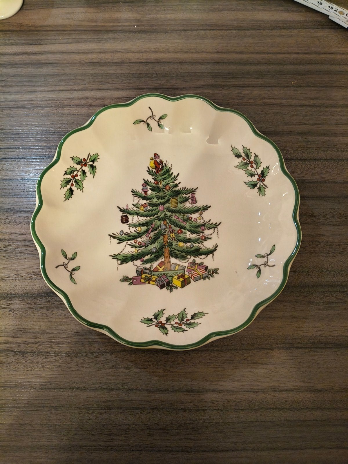 Spode Christmas Tree schaal - Zo goed als nieuw, Ophalen of Verzenden
