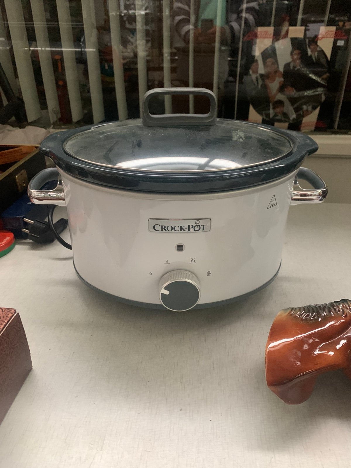 slowcooker is een witte Crock-Pot CR030X bekend als model, Ophalen of Verzenden