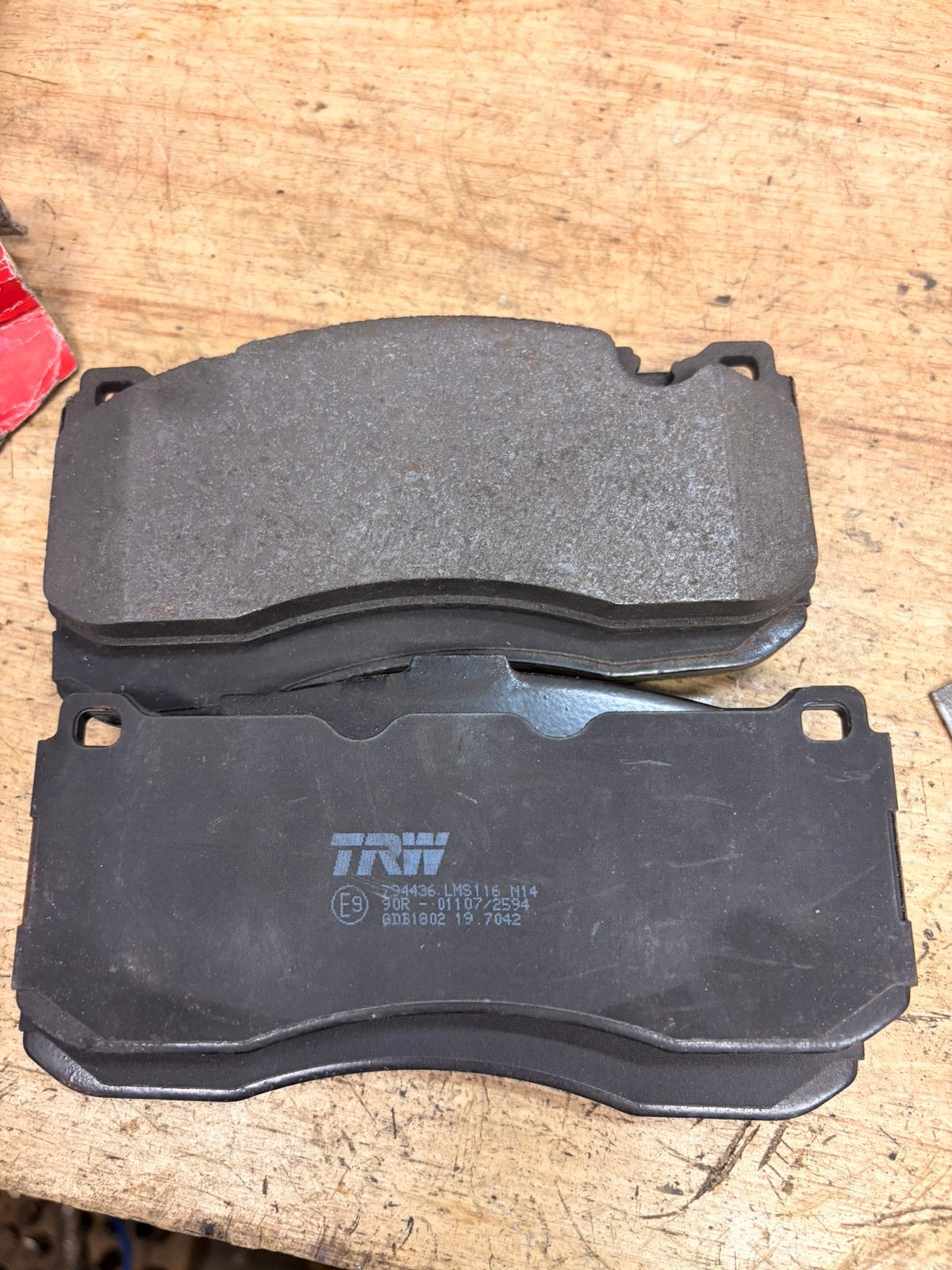 TRW remblokken BMW E90 E91 E92 E93 E81 E82, Ophalen of Verzenden, Nieuw, BMW