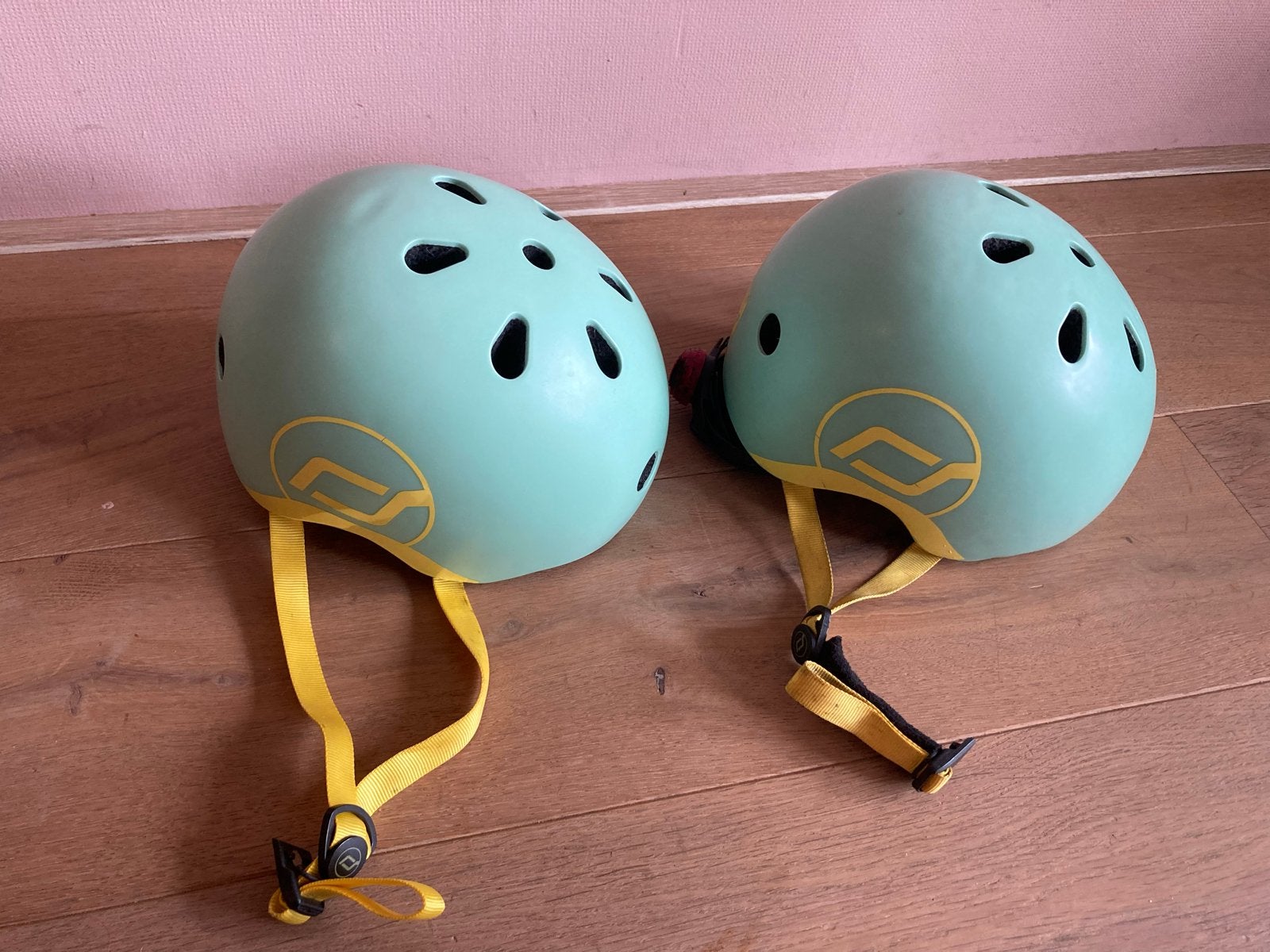 Scoot and Ride Helmen - Set van 2, Ophalen of Verzenden, Gebruikt, XXS, Jongen of Meisje