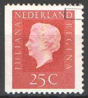 Nederland NVPH nr 939 gestempeld Koningin Juliana 1969, Postzegels en Munten, Ophalen of Verzenden, Na 1940, Gestempeld