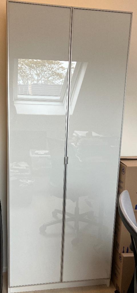 Billy IKEA boekenkast met deuren, Ophalen, 200 cm of meer, 50 tot 100 cm, Zo goed als nieuw