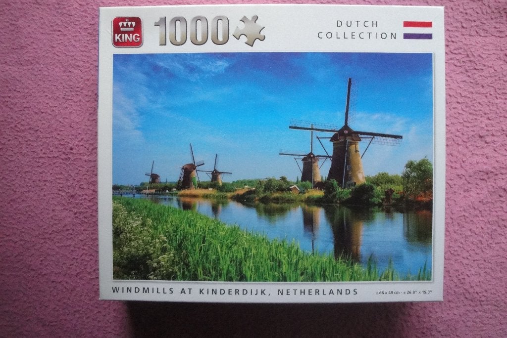 KING DUTCH COLLECTION PUZZLE 1.000 stukjes voor 2,50euro, Ophalen of Verzenden, 500 t/m 1500 stukjes, Zo goed als nieuw, Legpuzzel