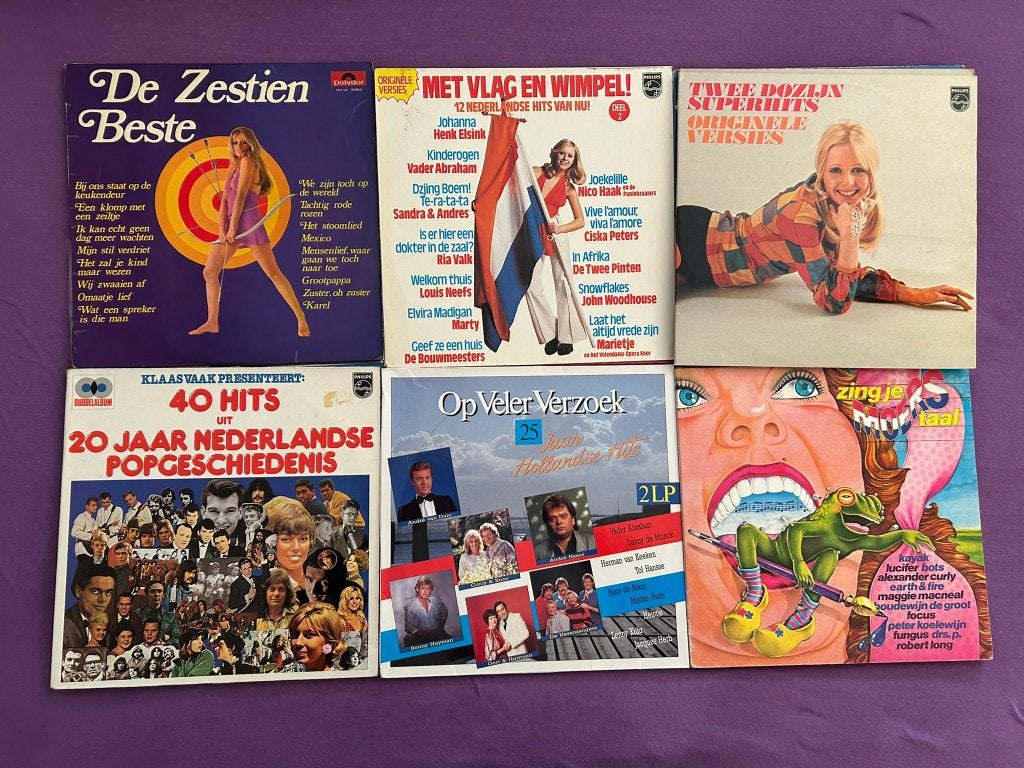 53 LP's Nederlandse hits verzamelalbums (ook per stuk), Cd's en Dvd's, LP, Gebruikt, Ophalen of Verzenden, 12 inch