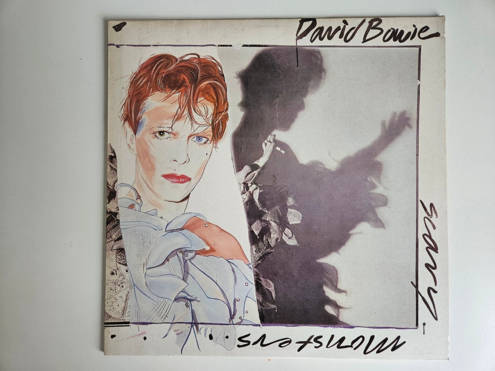 lp David Bowie ,Scary Monsters, Ophalen of Verzenden, Gebruikt, 12 inch, Poprock