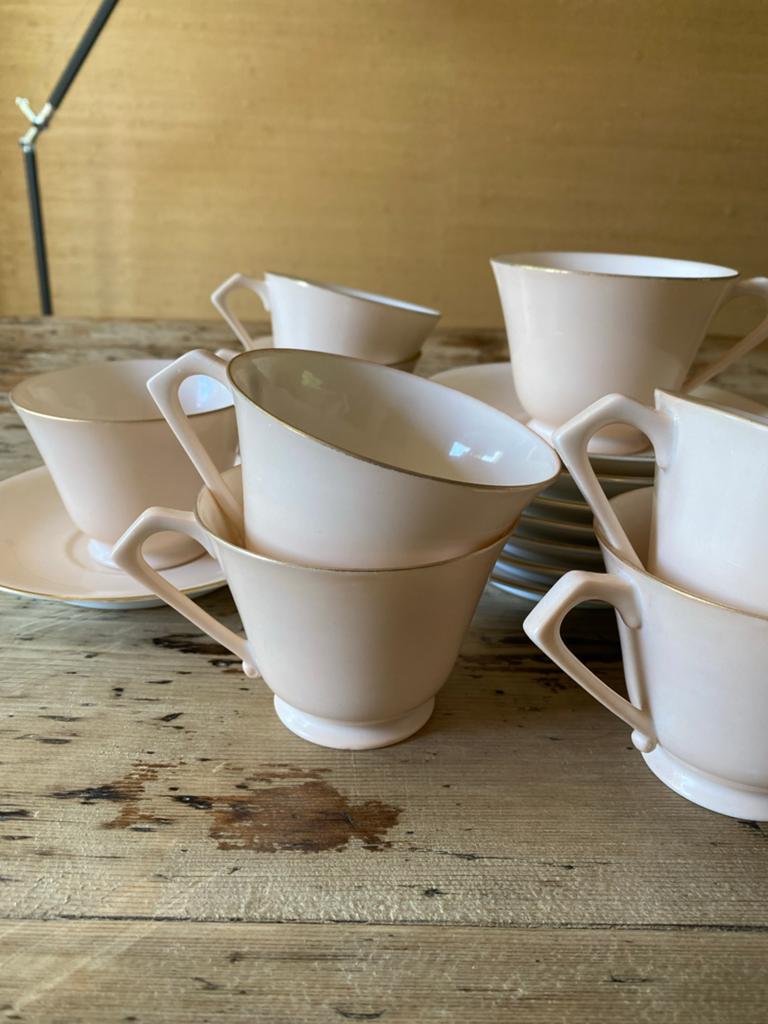 Noritake theeservies vintage, Ophalen, Zo goed als nieuw, Overige stijlen, Kop(pen) en/of Schotel(s)