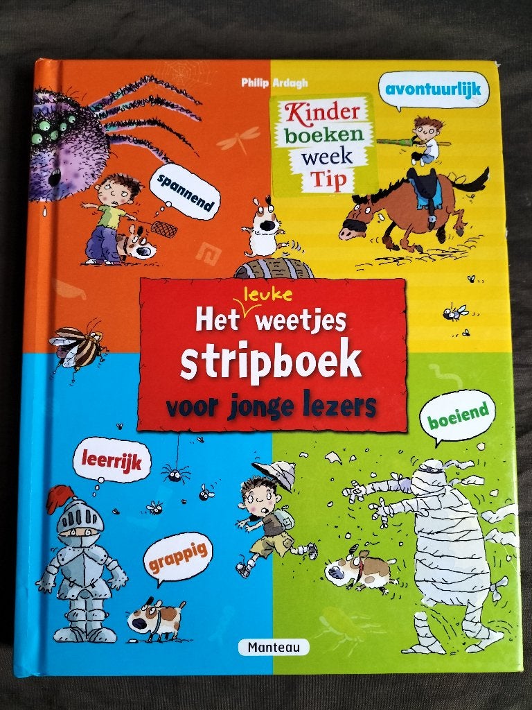 Het leuke weetjes stripboek voor jonge lezers, Boeken, Ophalen of Verzenden, Zo goed als nieuw, Non-fictie