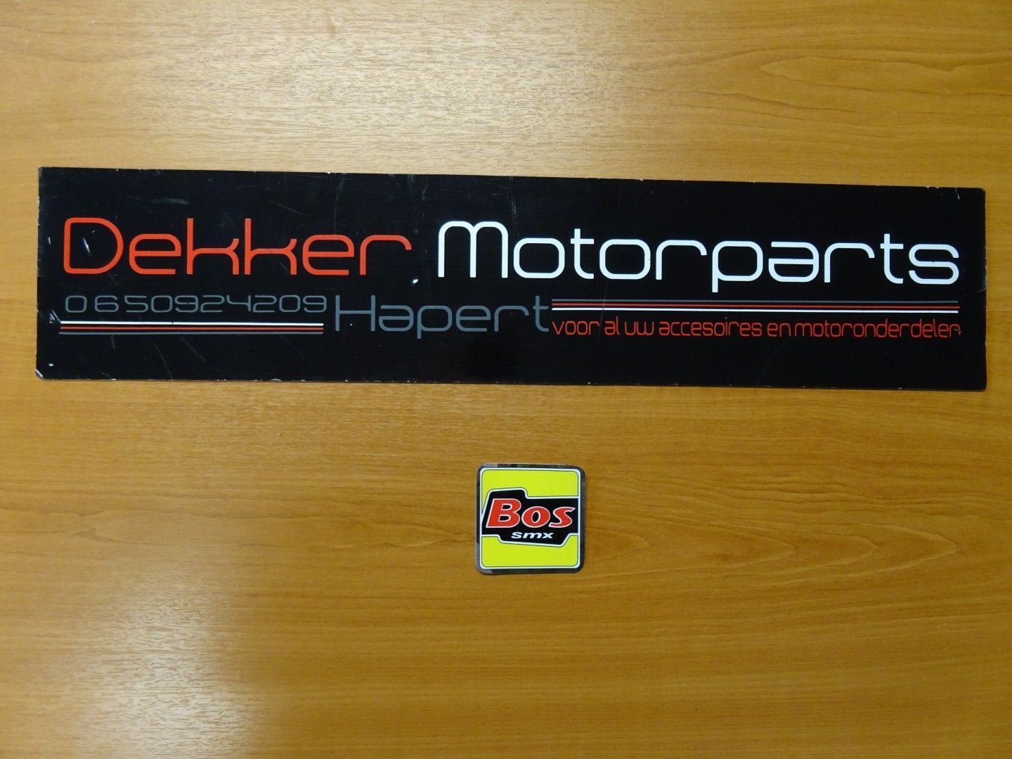 Bos Exhausts Uitlaat / Demper Sticker # Bos SMX #, Motoren, Accessoires | Stickers, Ophalen of Verzenden, -, -, -