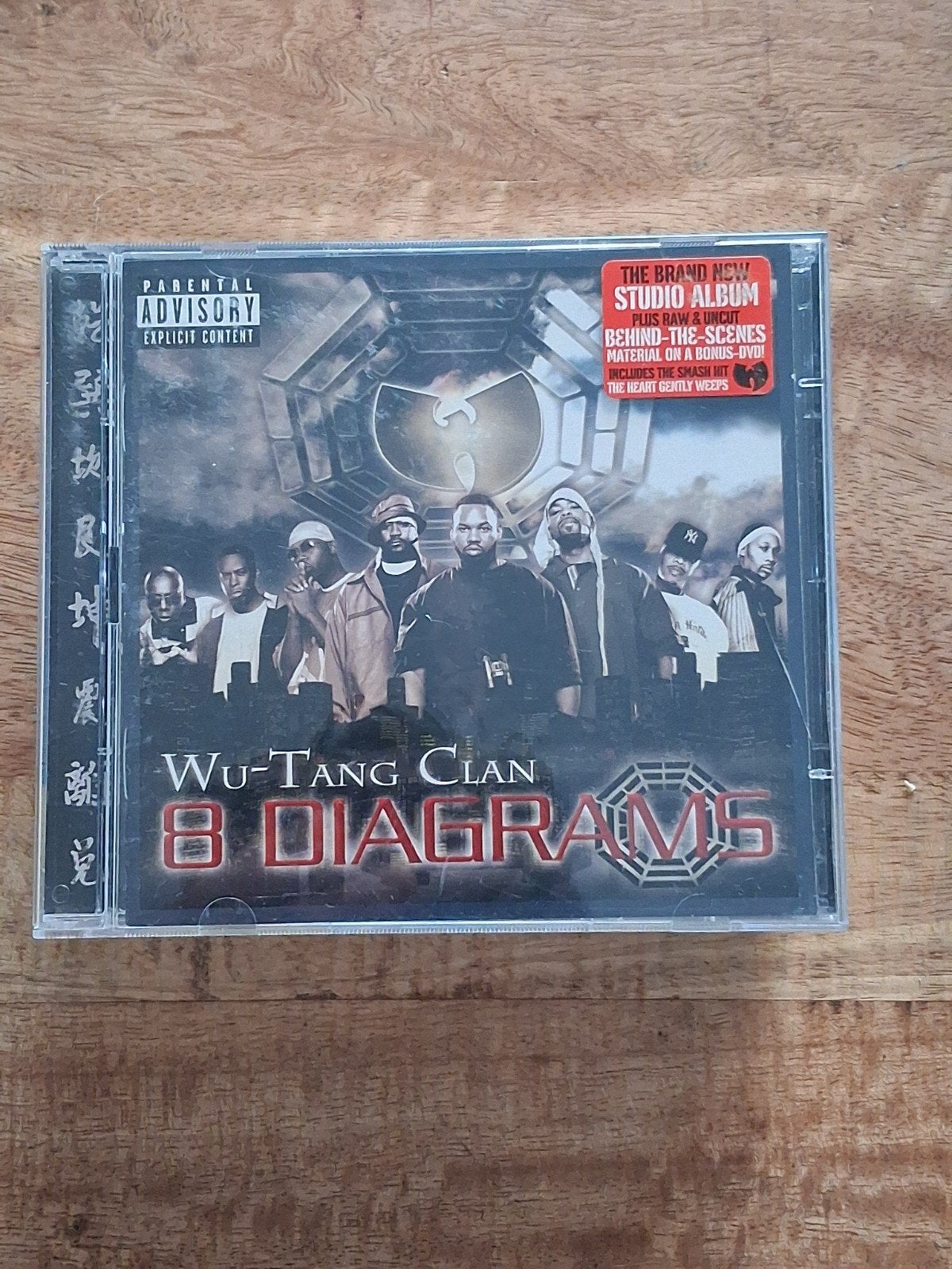 Wu-Tang Clan - 8 Diagrams CD met Bonus-DVD, Ophalen of Verzenden, Zo goed als nieuw, Album, Inclusief DVD