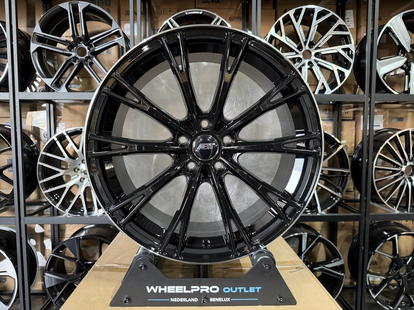 19 inch Audi ABT 5X112 look velgen A3 RS3 A4 Q3 Q5 GOLF 7 8, Auto-onderdelen, Banden en Velgen, Velg(en), -, -, Nieuw