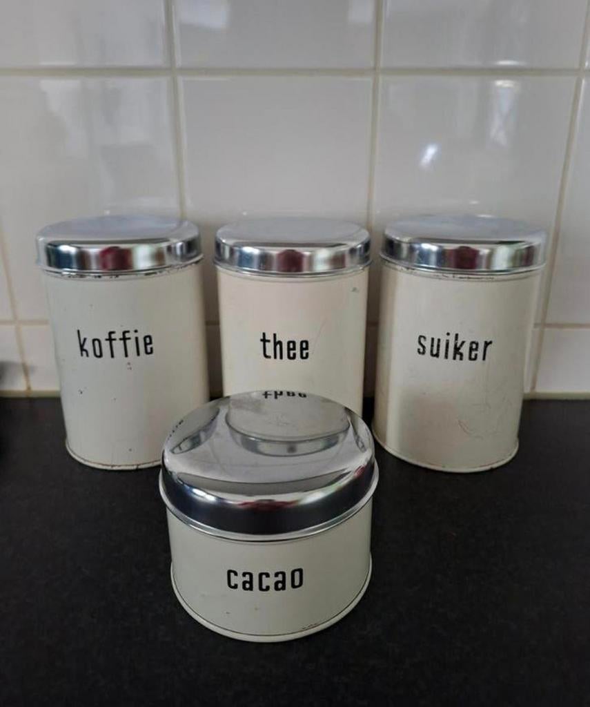 4 stuks voorraad bussen de originele van Brabantia.
Zijn nog, Huis en Inrichting, Keuken | Potten en Pannen, Ophalen of Verzenden
