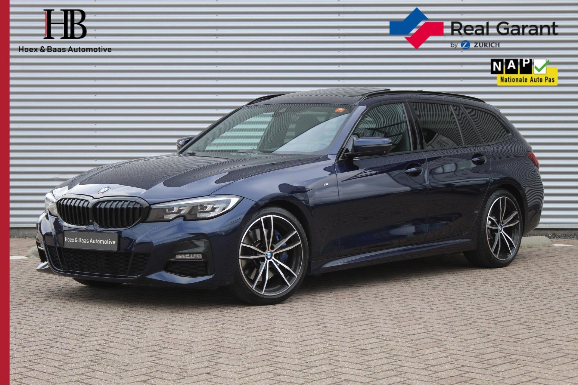 BMW 3-serie Touring 330i M-Sport/Camera/Shadow/Pano, Auto's, Automaat, 1998 cc, Achterwielaandrijving, Gebruikt