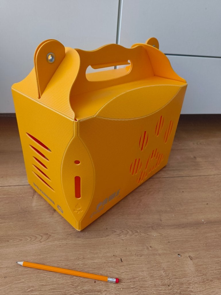 Transportbox opvouwbaar cavia rat degoe chinchilla, Dieren en Toebehoren, Ophalen, Zo goed als nieuw, Transportkoffer of -box