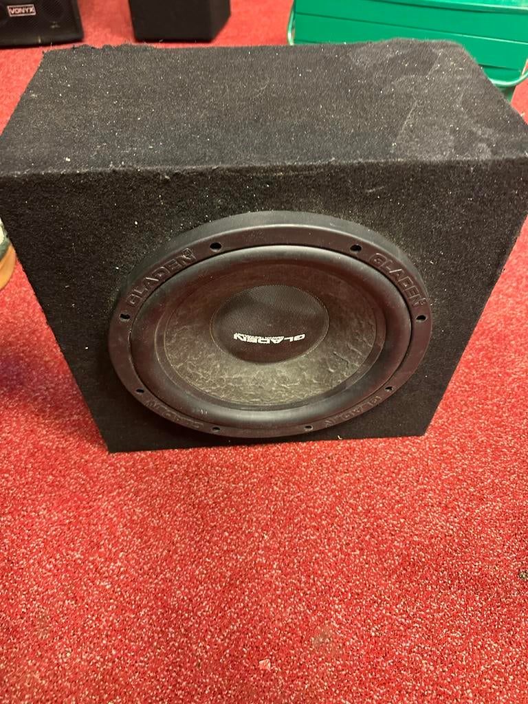 Glade subwoofer, Auto diversen, Autospeakers, Ophalen, Gebruikt
